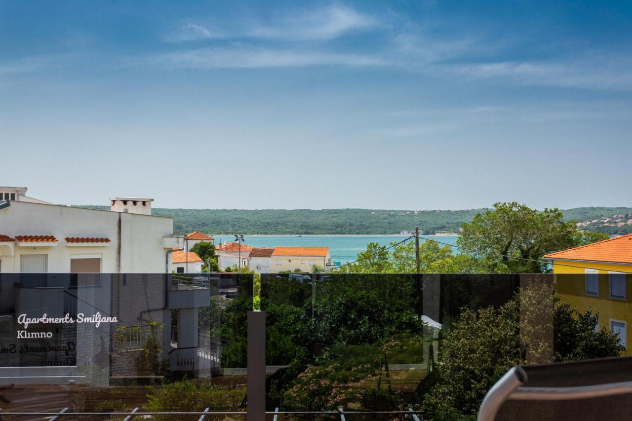 Smiljana Apartments Климно Экстерьер фото